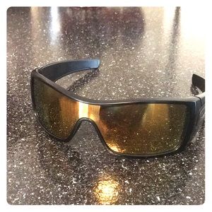 Oakley Batwolf Gold Iridium Glasses